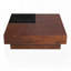 Table basse rustique en bois rétro