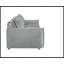Canapé électrique en chenille gris Eaden avec canapé-lit, confortable et élégant pour les espaces de vie modernes, parfait pour la détente et le sommeil supplémentaire.