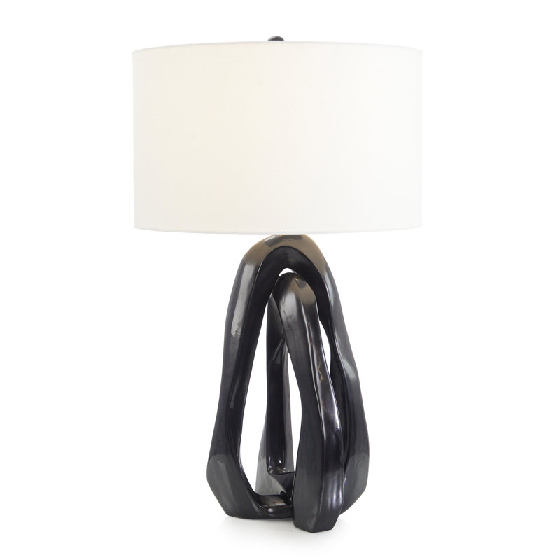 Lampe de table Terrene, noir