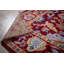 Tapis traditionnel en laine noué à la main Oushak