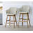 Choice Chair Outdoor and Counter Four Teak Legs Base with Upholstery Cover Set (Cane-line Free Seat-Back Cover)-89540388