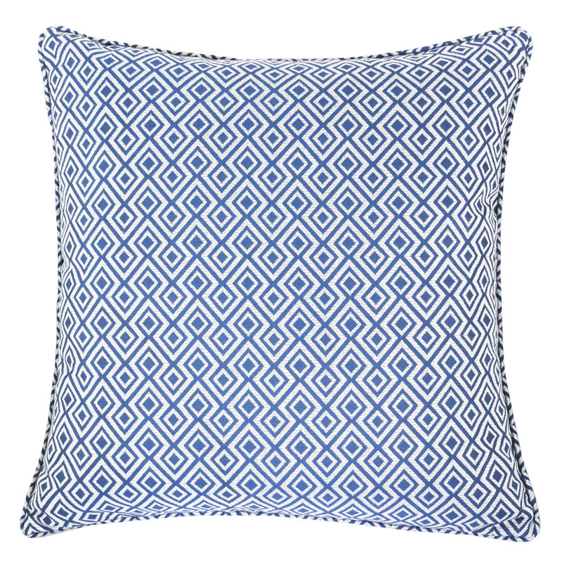 Kaence Square Pillow Cover & Insert, Navy