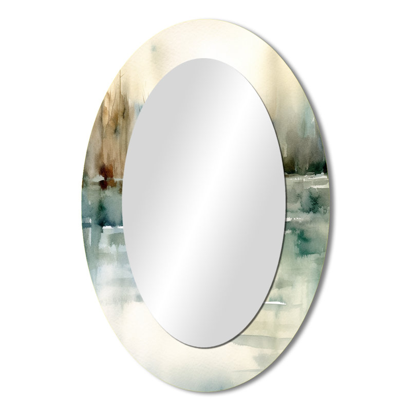 Nanteuil - Miroir animaux en métal, 36 po x 24 po