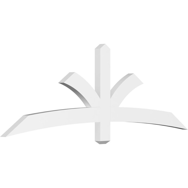 Support pour pignon Davenport, H 24 po x l 72 po (pas: 8/12), P 2 po x F 6 po, Signature uréthane