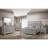 Modern Panel Bed Nightstand 3pc Set-435225849