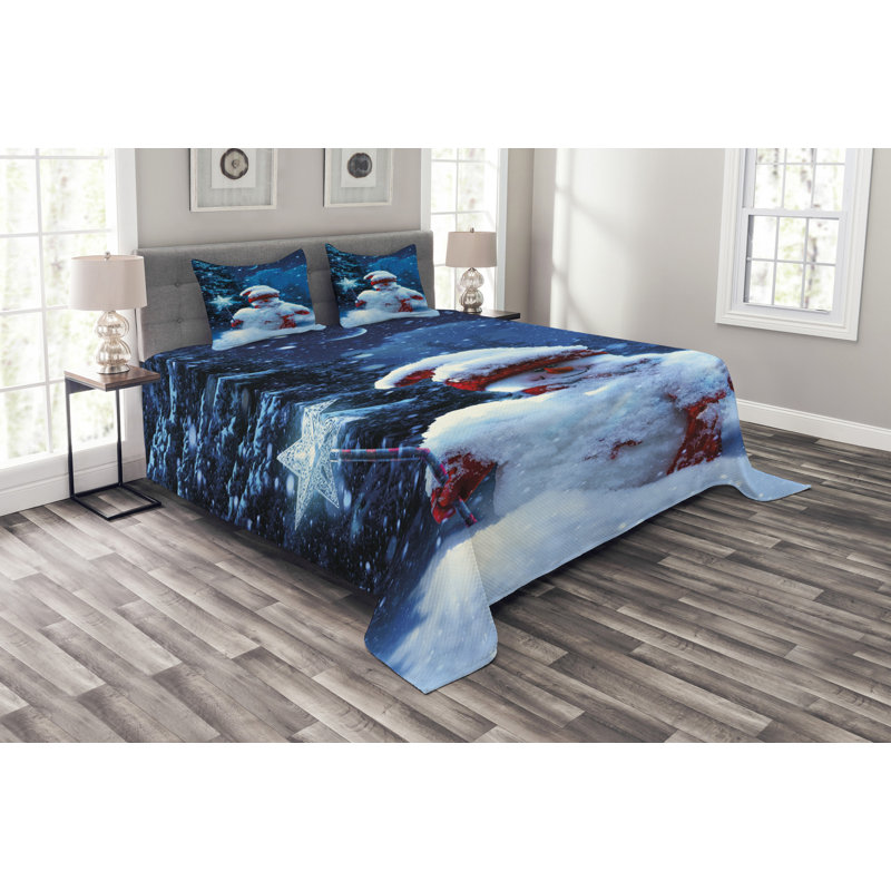 Adelis Polyester No Pattern And Not Solid Colour Bedspread with Pillowcases, 220 x 220 cm Bedspread - 2 Shams