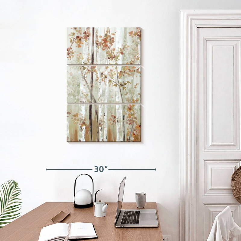 Bois de bouleau Harnek II, H 32 po x l 20 po