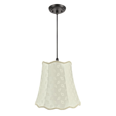 Luminaire suspendu pour cloche 2 lumières unique Jose