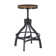 Cassiah Swivel Adjustable Height Counter Stool with Metal Frame