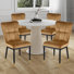 Velvet Upholstered Parsons Chair
