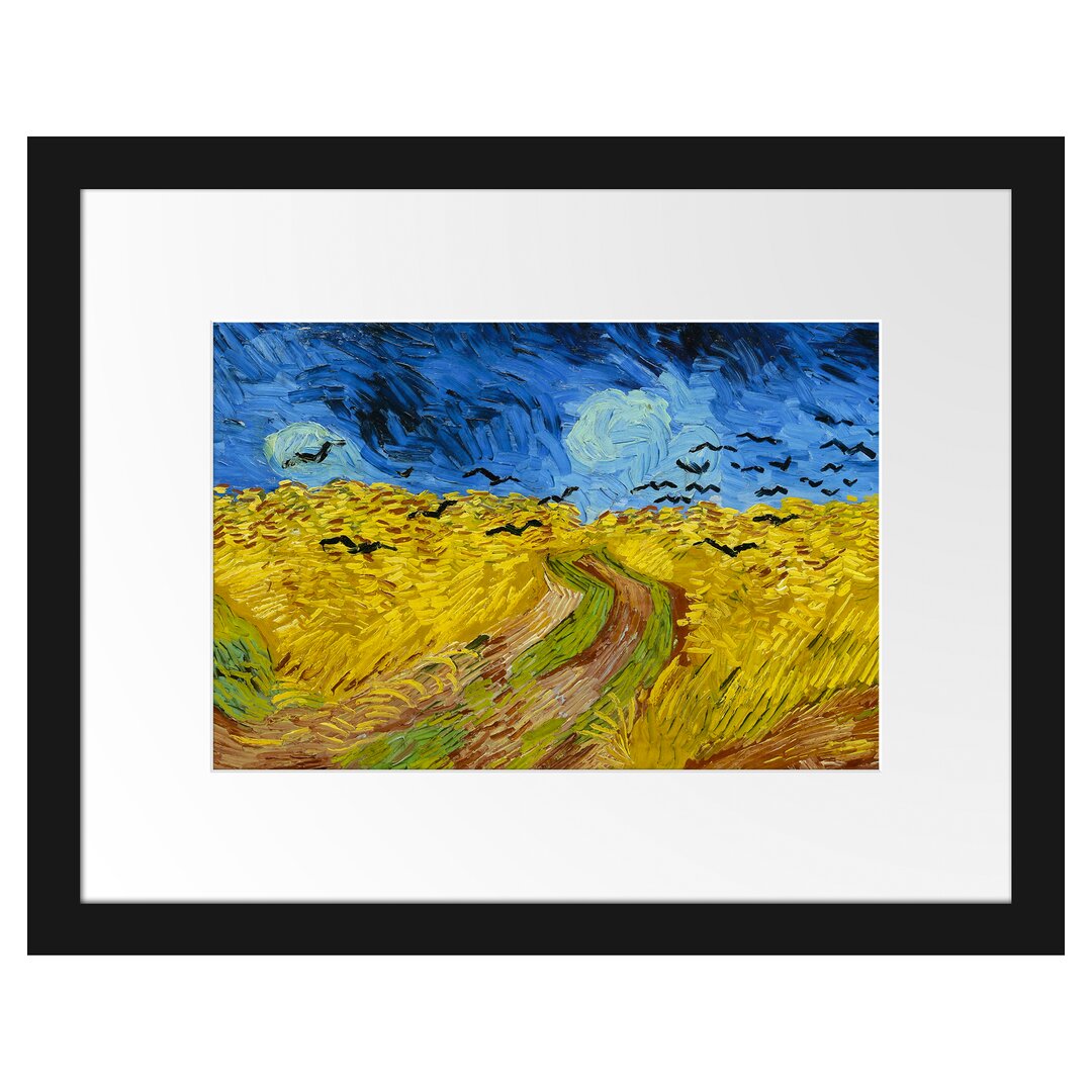 Weizenfeld mit Krähen von Vincent Van Gogh