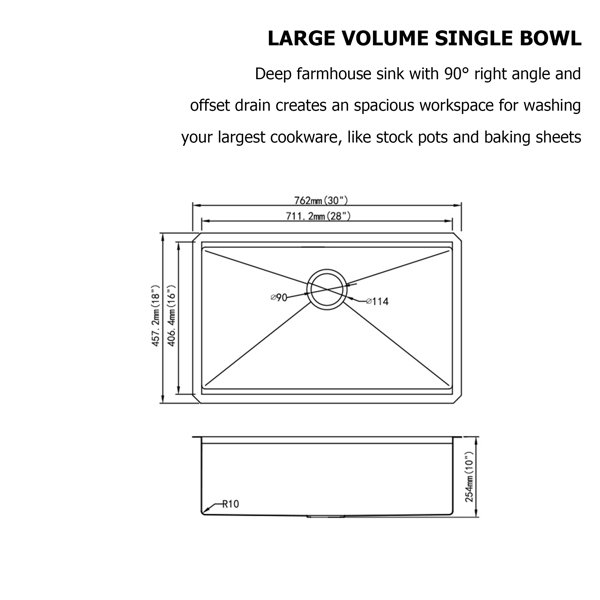 Dimensions du produit