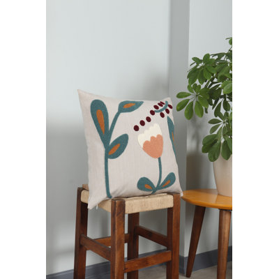 Housse de coussin 100% lin, 16,9 x 16,9 pouces, tissu doux et respirant | Design élégant et chic pour la décoration intérieure | Parfait pour le canapé, le canapé et le lit | Durable et facile à nettoyer | Accent idéal pour n'importe quelle pièce