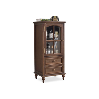 Walnut Solid Wood Display Cases