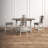 4 Person Gathering Dining Table Set w/ Upholstered Chairs