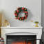 Faux Lighted Plastic Wreath-431974286
