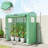 Stable Mini Greenhouse with Robust Steel Frame and UV-Resistant PE Cover for Year-Round Plant Protection-123679333