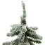 Mini arbre de Noël artificiel en pot en flocage Downswept-518209831