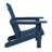 Clitheroe Foldable HDPE Adirondack Chair-2091263582