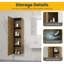 Armoire murale en lin Lucille-868082924