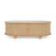 TABLE LATÉRALE DE RANGEMENT OVALE EN MDF
