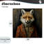 Mystic Metamorphosis Fox Canvas, conception par Lazar Studio-130640936