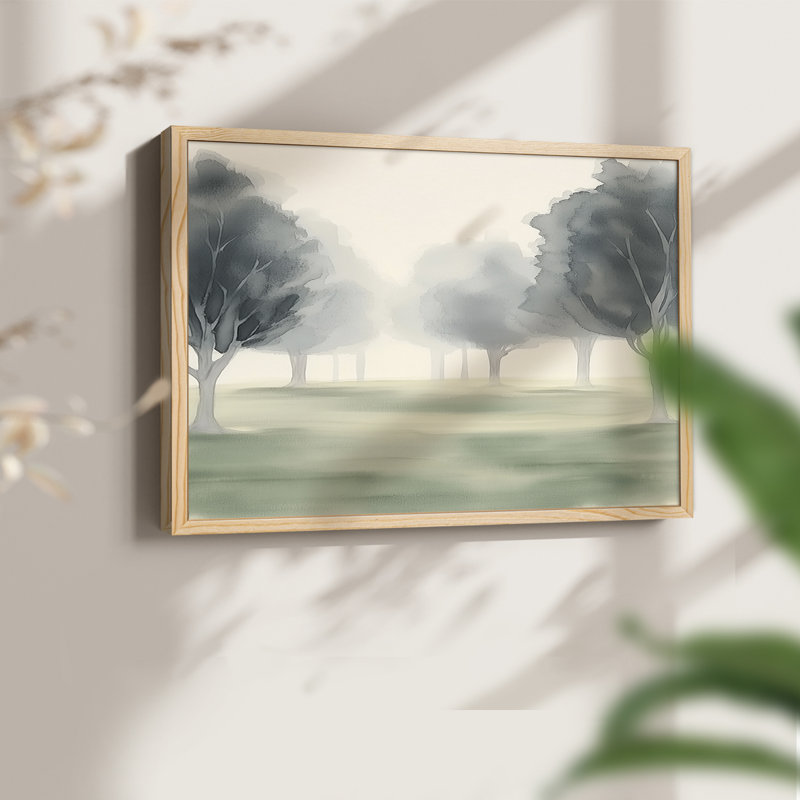 Paysages de la série LXV - impression encadrée - réversible, H 22 po x l 28 po