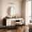 Bathroom Light Fixtures, Gold Modern Vanity Lights With Clear Glass Shade, Bathroom Wall Lamp For Mirror Kitchen Living Room Hallway Cabinet Porch-136863360-136863365
