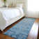 Machine Washable Indoor/Outdoor Christain ACN1228 Blue Rug