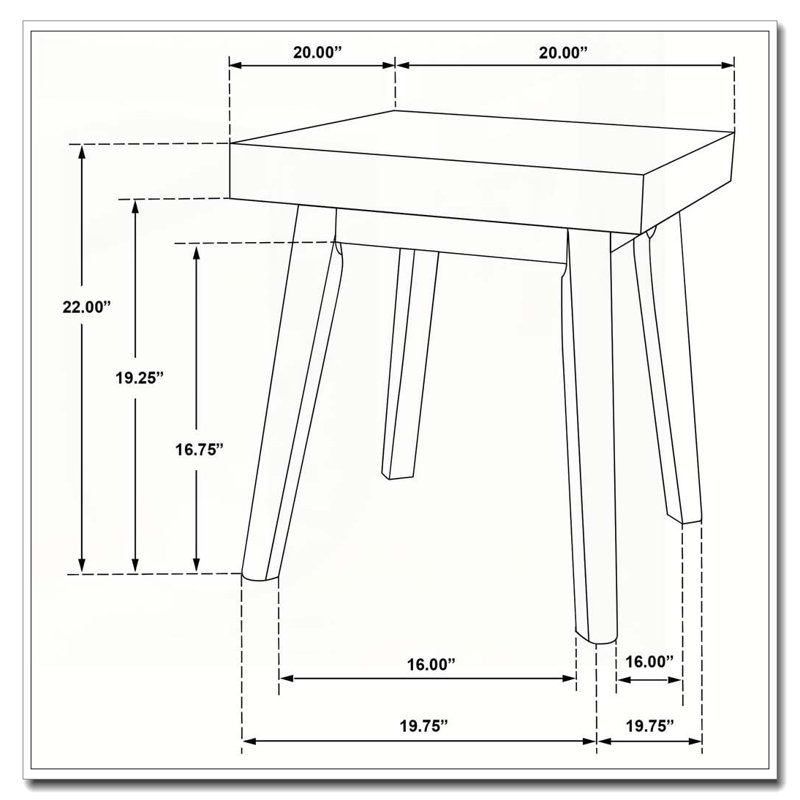 Table de bout Hayward