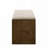 Wood Frame Storage Bench with Removable Cushion, Lower Shelf-1060737431