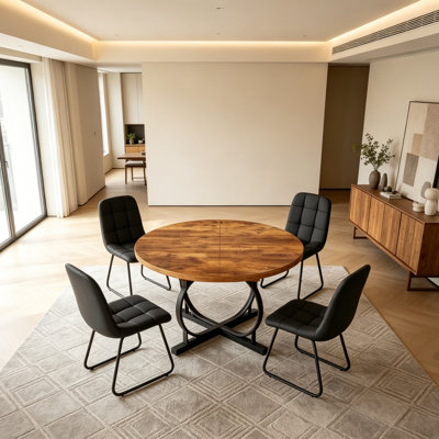 Ensemble de table de salle à manger Mordern 43,3 po - 59 po Clanton