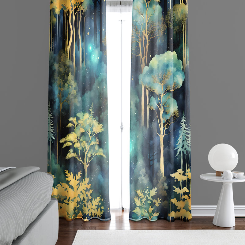 Window Curtains, 20" W x 82" L
