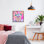 Cadre flottant champagne La Dolce Vita, design par Jess Stempel