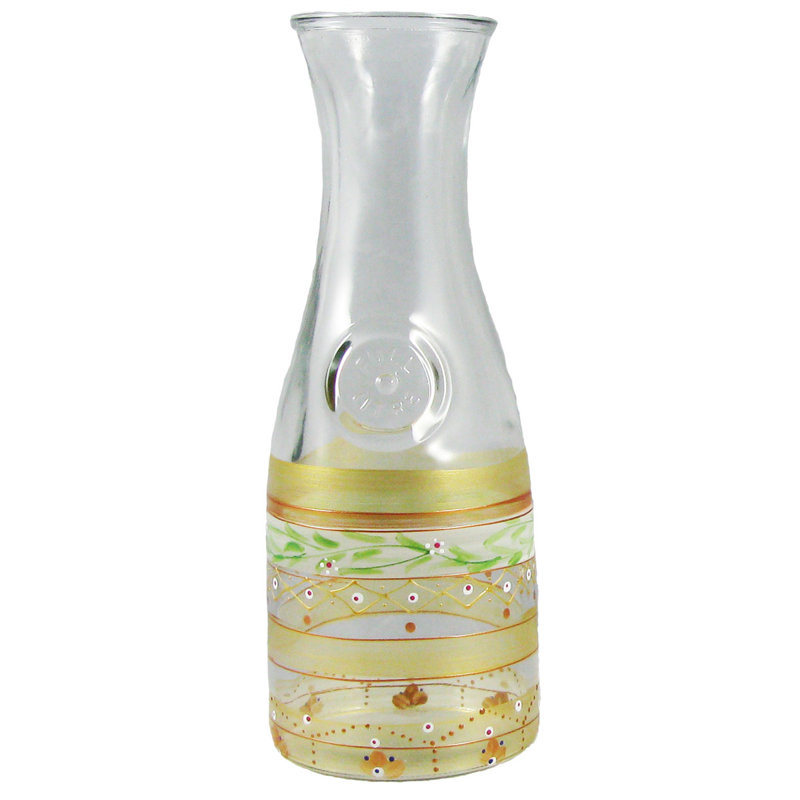 Carafe en verre Mosaic Garland, Or