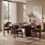 40.5 cm H Upholstered Fabric Dining Chair-1205150788