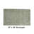 Jasmyne Premium 100% Cotton Tufted Reversible Bath Rug, Extra Soft & Super Absorbent, Machine Washable Bathroom Rug for Shower, Tub & Sink Area, 24" x 40", Dark Sage-629659110-629659033