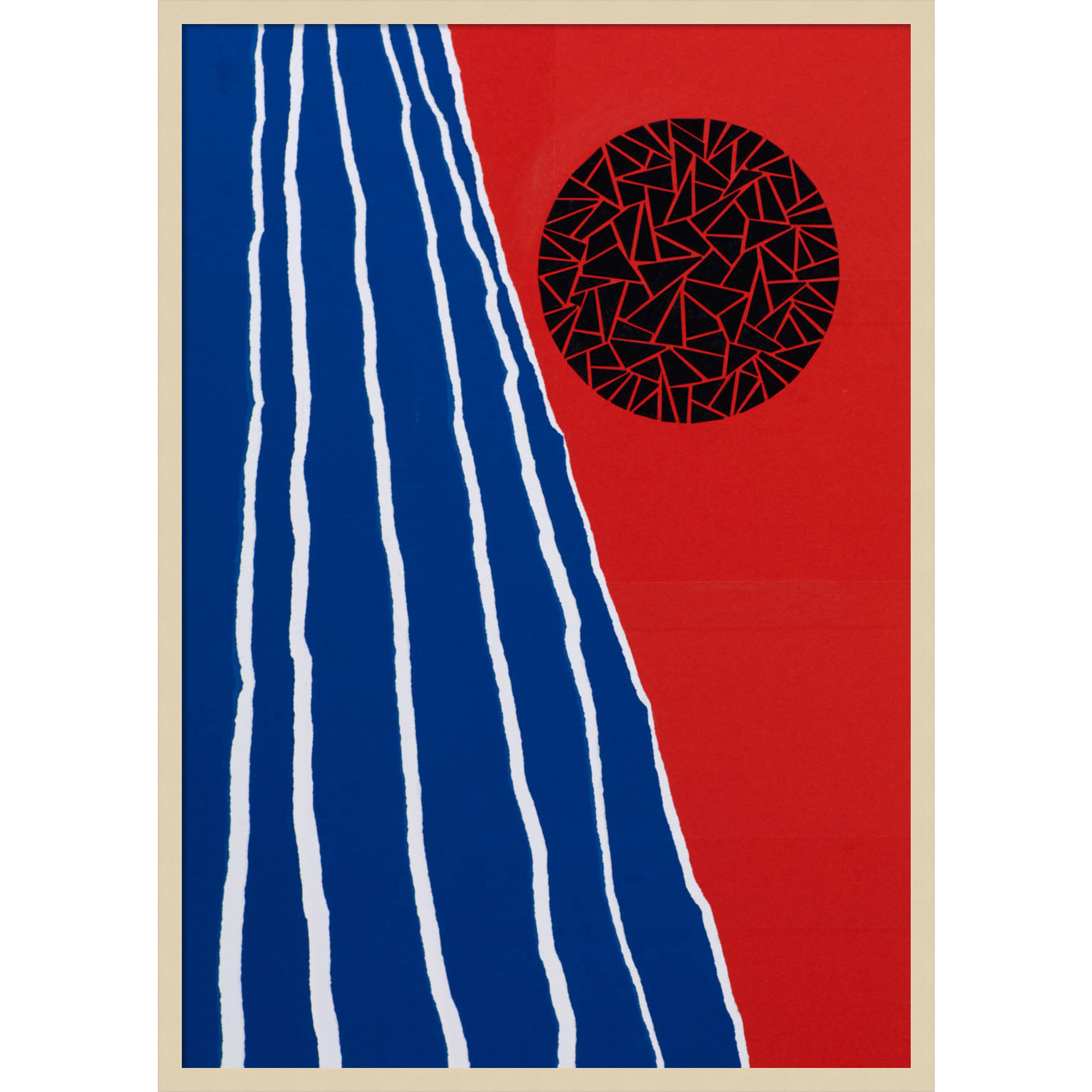 Orbis Factor by Alex Dunn, Brown, 41" H x 30" W x 1" D
