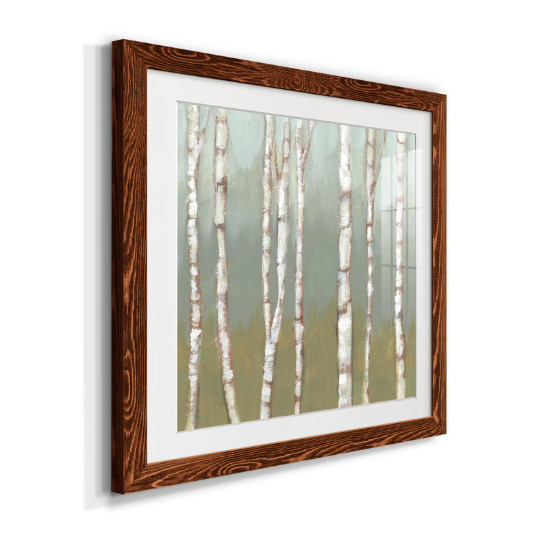 Simple encadré Birchline I-Premium, prêt à accrocher, Papier avec cadre érable, H 31,5 po x l 31,5 po x P 1,5 po, Blanc