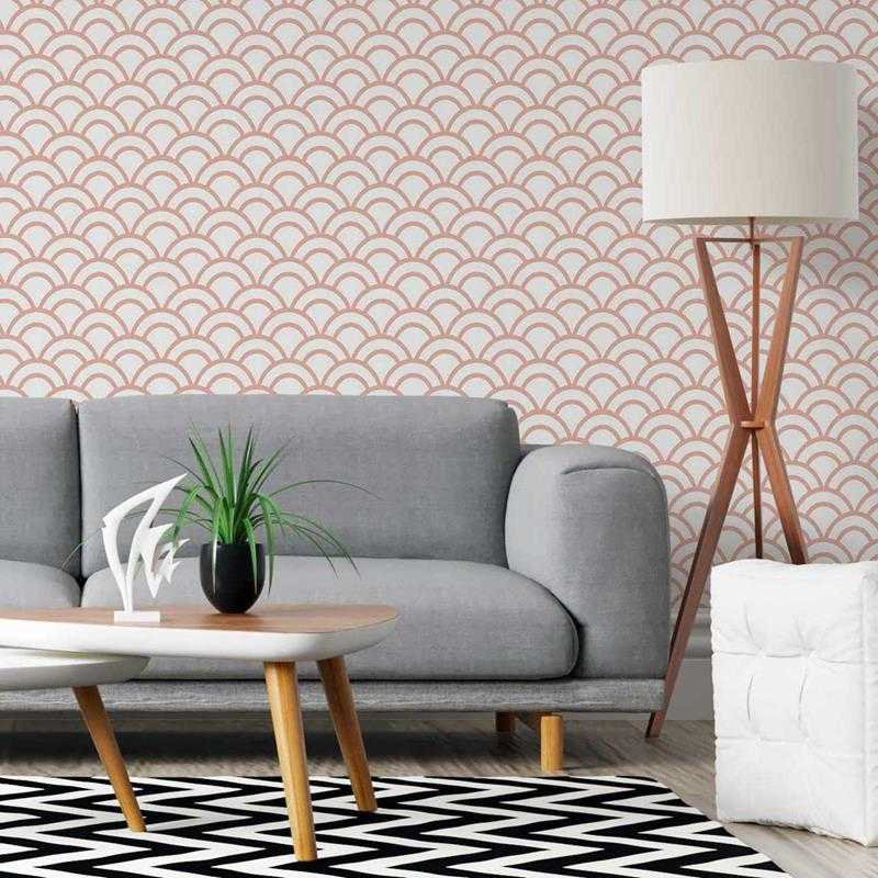 Rouleau de papier peint adhésif L 126 po x l 24 po