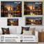 Paysage d'hiver Carnaval d'hiver - Décoration murale architecture-284719575-284719573