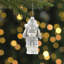 5 " Glass Hanging Figurine Ornament