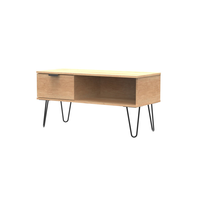 Fully Assembled Berryhill Coffee Table with Storage, Brown