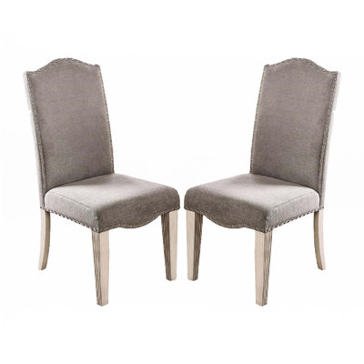 Set Of 2 Fabric Parson Chairs