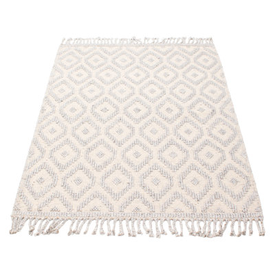 One Of A Kind Sienna Tan 5'3" x 7'5"Area Rug