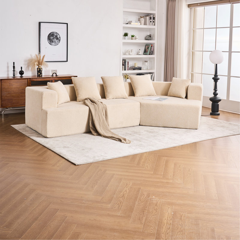 Canapé à mémoire de forme, Beige