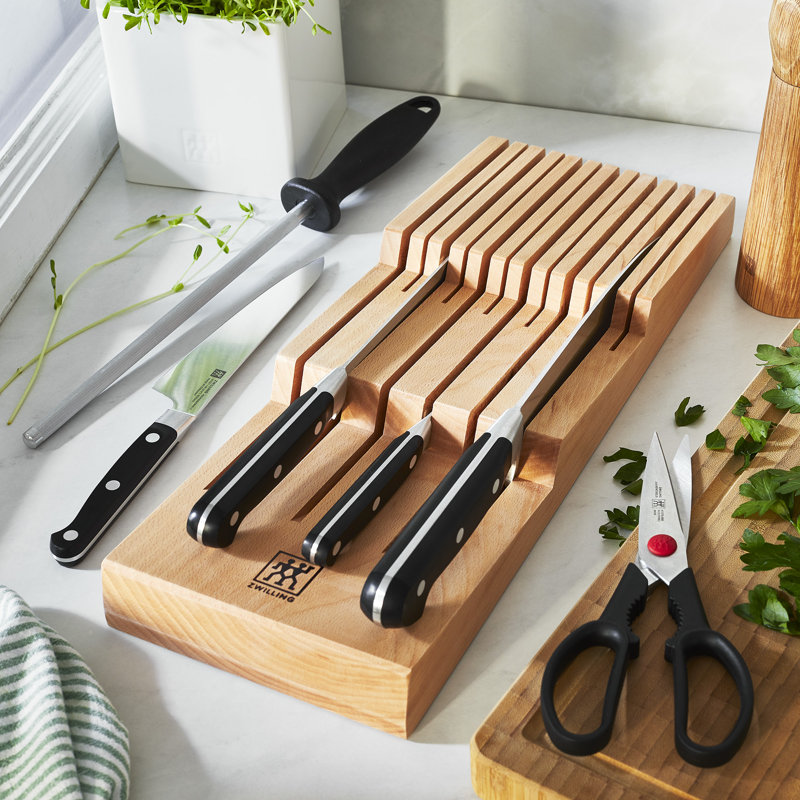 ZWILLING In-drawer Knife Organizer - 12 slot Hand Crafted In China