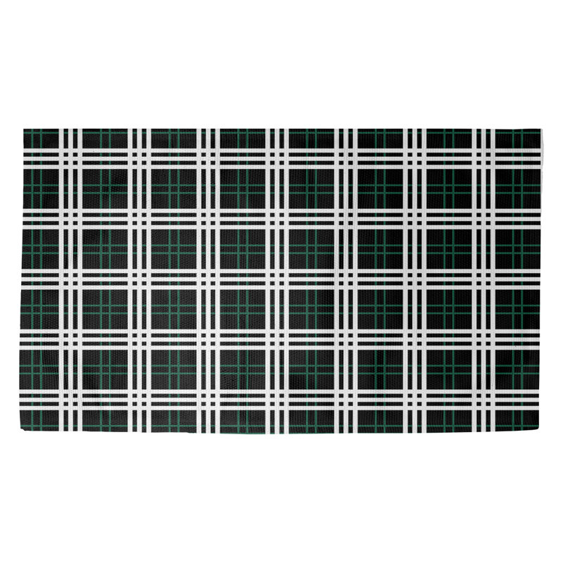 Plaid Indoor Rug, Rectangle 2' x 3'