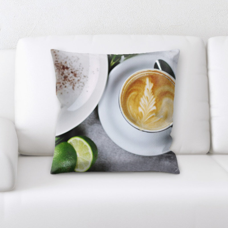 Microsuede Throw Pillow