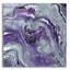 «Abstract in Purple I» par Cindy Jacobs, art mural en verre acrylique-2034562880